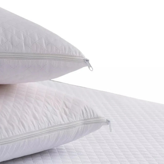 Kit 4 Protetores para Travesseiro Impermeável Branco Dream