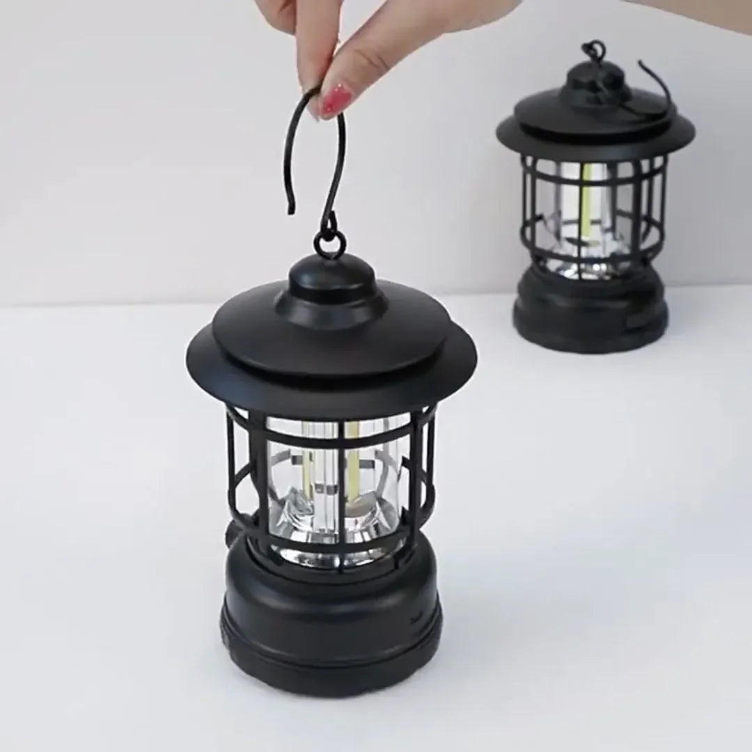 Luminária de Emergência Retrô Glow