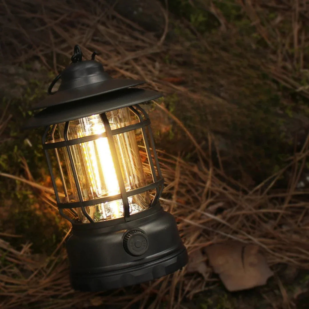 Luminária de Emergência Retrô Glow