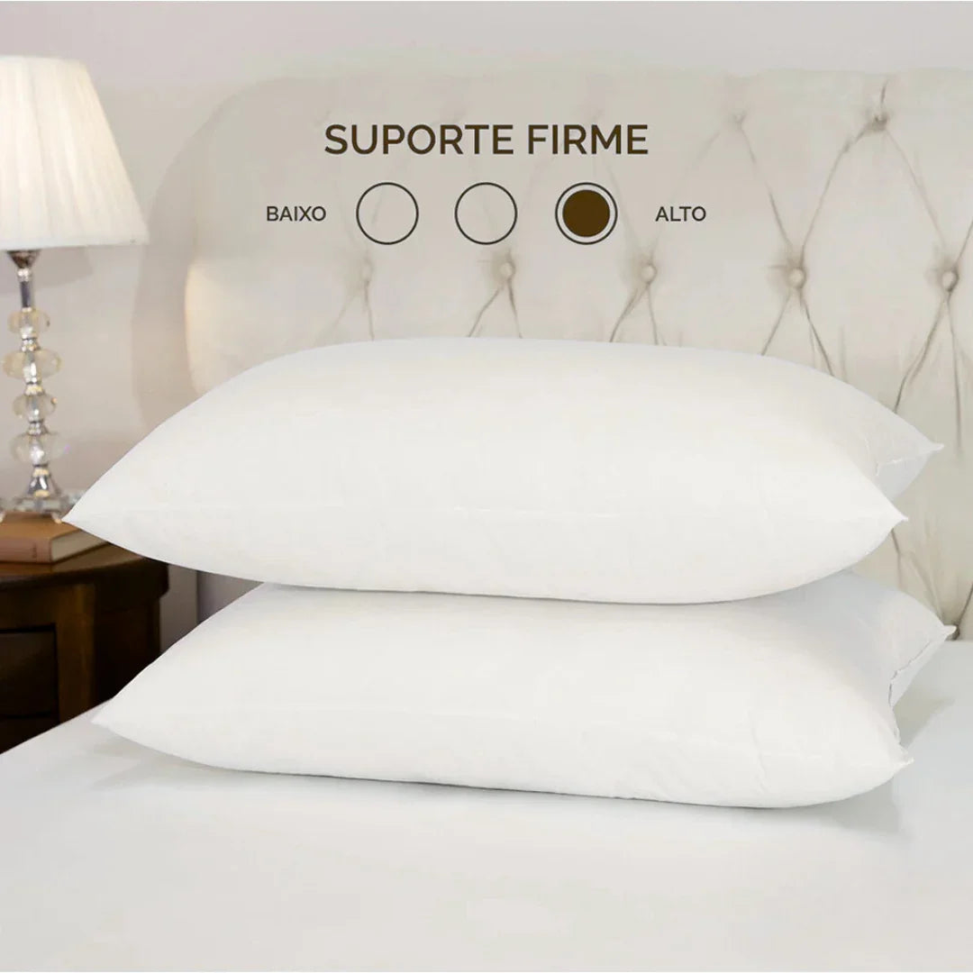Kit 02 Travesseiros Suporte Firme SleepFirm