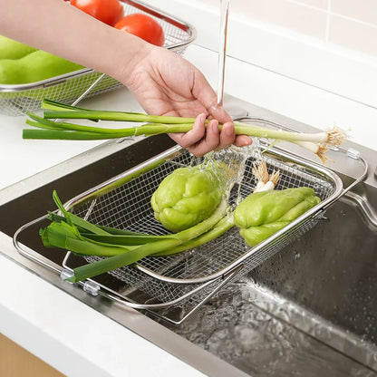 Escorredor Retrátil para Frutas e Verduras Drenox