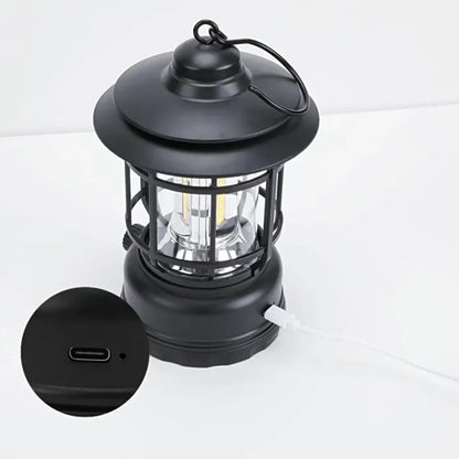 Luminária de Emergência Retrô Glow