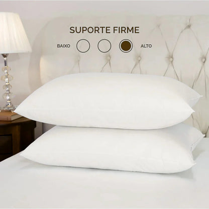 Kit 02 Travesseiros Suporte Firme SleepFirm